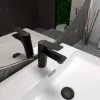 Смеситель для умывальника Koller Pool Kvadro Start, черный матовый- Фото 3